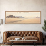 Sossusvlei COUNTRY | Framed Travel Poster Canvas Print | Trendy Wall Art | Watercolor Painting | Living Room Art | Unique Art