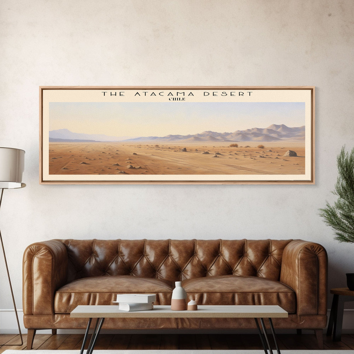 The Atacama Desert Travel Poster Print, Framed Canvas Wall Art, Metal Wall Art, COUNTRY art, Gift For Him, Travel Wall Art, Travel Lover Gift