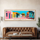 Bahia Blanca, Argentina Panoramic Canvas Print, Bahia Blanca, Argentina Painting, Argentina Art, Bahia Blanca Travel Poster, Travel Art, Guest Room Painting