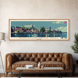 Kingston upon Hull, England Panoramic Canvas Print, Kingston upon Hull, England Painting, England Art, Kingston upon Hull Travel Poster, Travel Art, Housewarming Gift