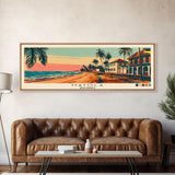 Matola, Mozambique Panoramic Canvas Print, Matola, Mozambique Painting, Mozambique Art, Matola Travel Poster, Travel Art, Guest Room Painting