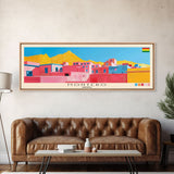 Montero, Bolivia Panoramic Canvas Print, Montero, Bolivia Painting, Bolivia Art, Montero Travel Poster, Travel Art, Living Room Painting