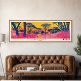 Ngong, Kenya Panoramic Canvas Print, Ngong, Kenya Painting, Kenya Art, Ngong Travel Poster, Travel Art, Guest Room Painting