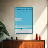 Salar De Uyuni Wall Art, Bolivia Poster, South America Wall Print, Travel Wall Print, Travel Poster, Travel Wall Art, Canvas Wall Print