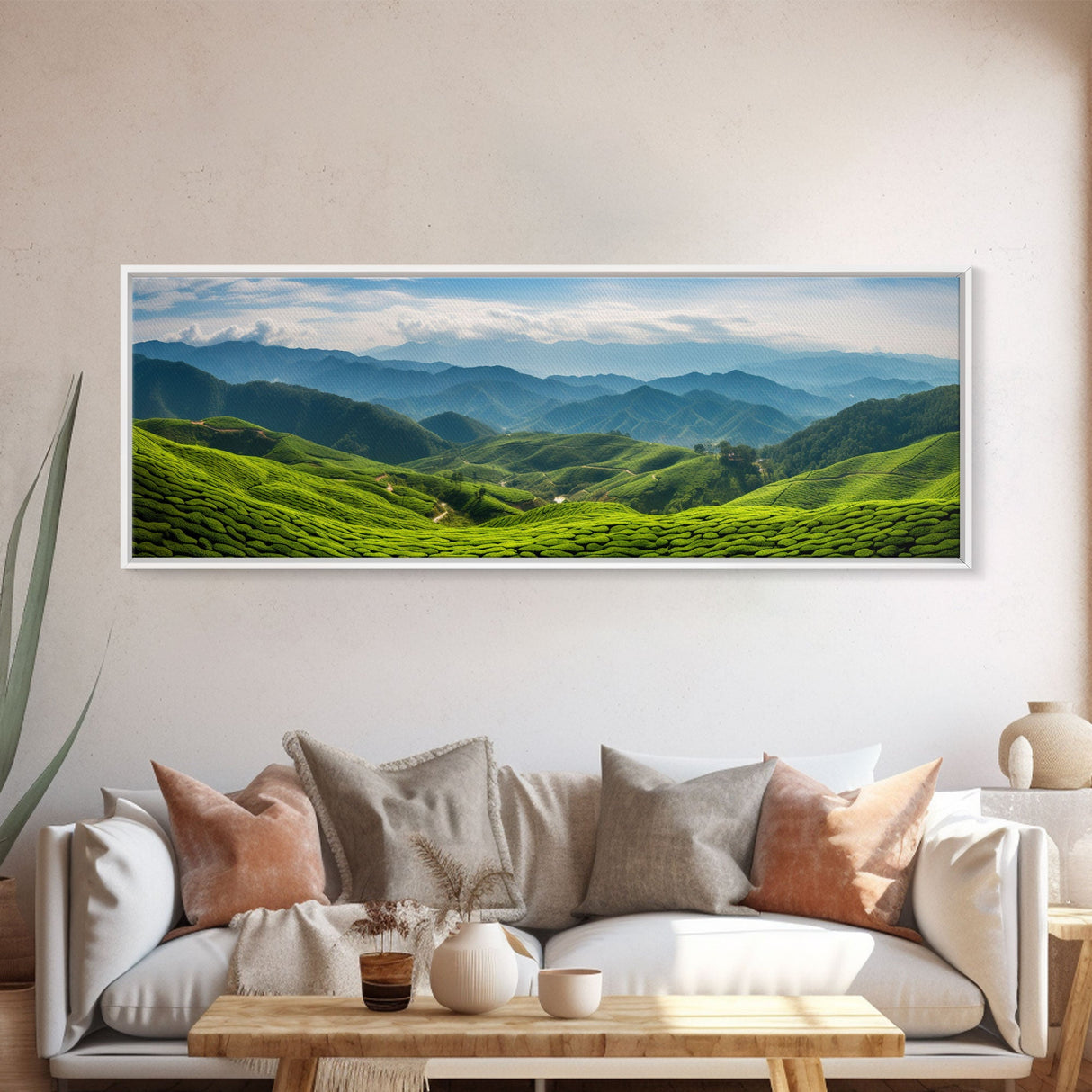 Panoramic of Cameron Highlands Malaysia, Extra Large Wall Art, Panoramic Wall Art, Panoramic Print, Landscape Photography, Landscape Print