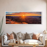 Panoramic of Canyonlands National Park, Extra Large Wall Art, Panoramic Wall Art, Panoramic Print, Landscape Photography, Landscape Print