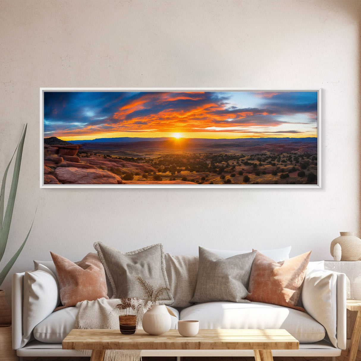 Panoramic of Canyonlands National Park, Extra Large Wall Art, Panoramic Wall Art, Panoramic Print, Landscape Photography, Landscape Print