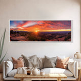 Panoramic of Canyonlands National Park, Extra Large Wall Art, Panoramic Wall Art, Panoramic Print, Landscape Photography, Landscape Print