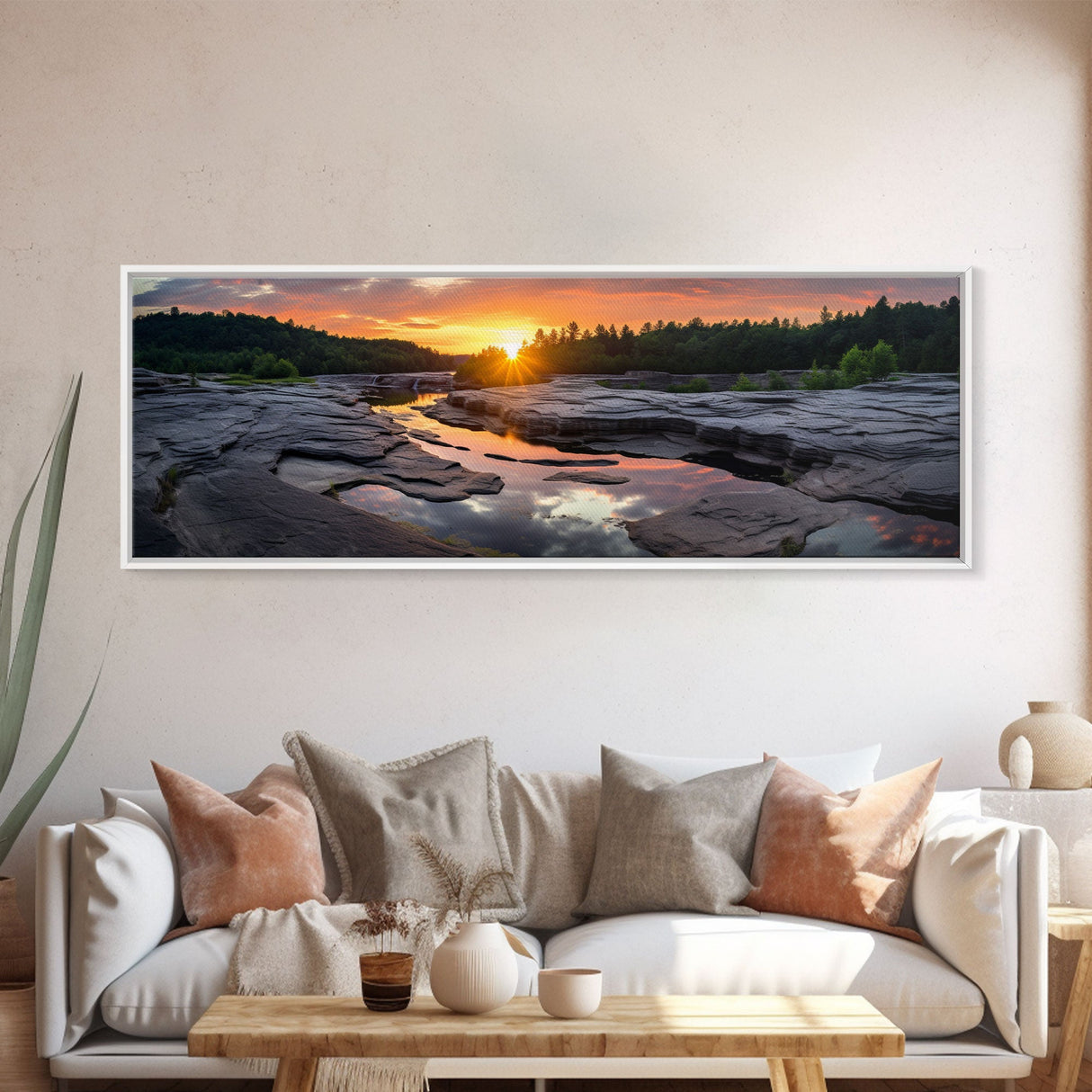 Panoramic of Cuyahoga Valley National Park, Extra Large Wall Art, Panoramic Wall Art, Panoramic Print, Landscape Photography Landscape Print