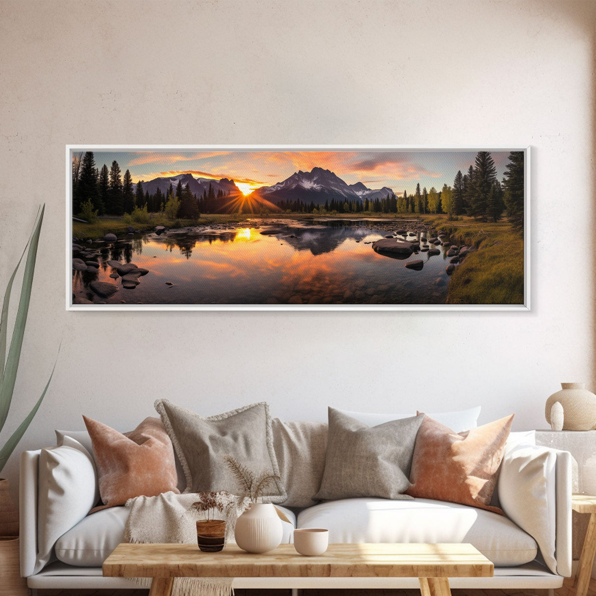 Panoramic of Glacier Bay National Park , Extra Large Wall Art, Panoramic Wall Art, Panoramic Landscape Print, Landscape Photography