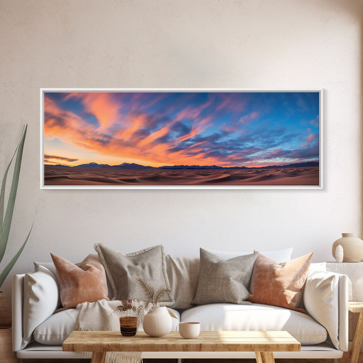 Panoramic of Great Sand Dunes National Park, Extra Large Wall Art, Panoramic Wall Art, Panoramic Landscape Print, Landscape Photography