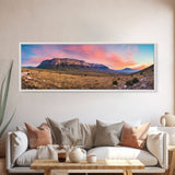 Panoramic of Guadalupe Mountains National Park, Extra Large Wall Art, Panoramic Wall Art, Panoramic Landscape Print, Landscape Photography