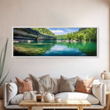 Panoramic of Hamilton Pool Texas, Extra Large Wall Art, Panoramic Wall Art, Panoramic Landscape Print, Landscape Photography