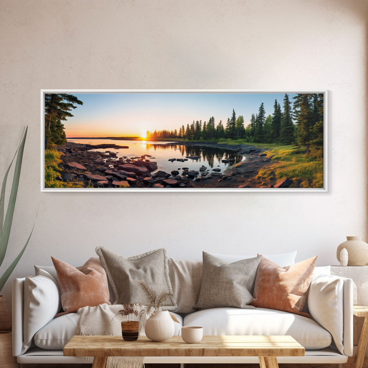 Panoramic of Isle Royale National Park, Extra Large Wall Art, Panoramic Wall Art, Panoramic Print, Landscape Photography Landscape