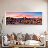 Panoramic of Joshua Tree National Park, Extra Large Wall Art, Panoramic Wall Art, Panoramic Print, Landscape Photography Landscape