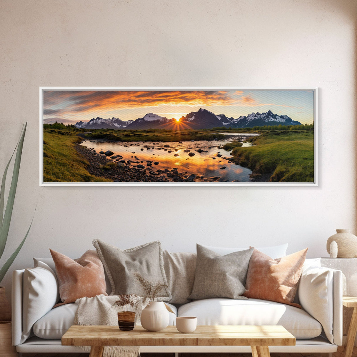 Panoramic Print of Katmai National Park, Extra Large Wall Art, Panoramic Wall Art, Panoramic Landscape Print, Landscape Photography