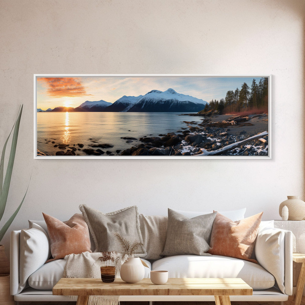 Panoramic Print of Kenai Fjords National Park, Extra Large Wall Art, Panoramic Wall Art, Panoramic Landscape Print, Landscape Photography