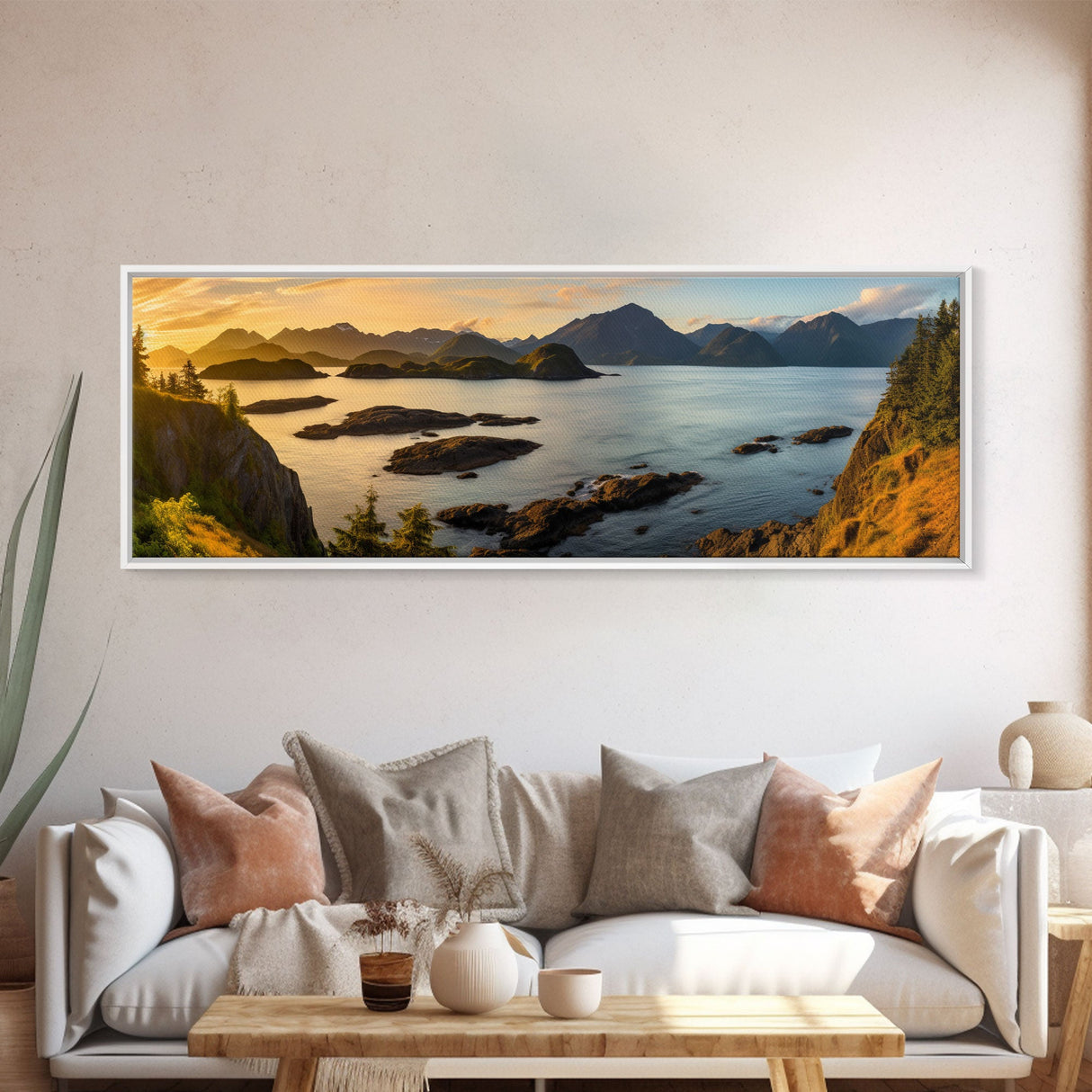 Panoramic of Kenai Fjords National Park, Extra Large Wall Art, Panoramic Wall Art, Panoramic Print, Landscape Photography Landscape