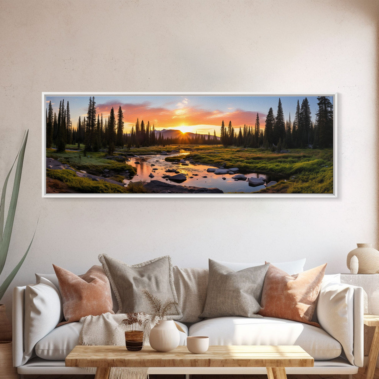 Panoramic Print of Kings Canyon National Park, Extra Large Wall Art, Panoramic Wall Art, Panoramic Landscape Print, Landscape Photography