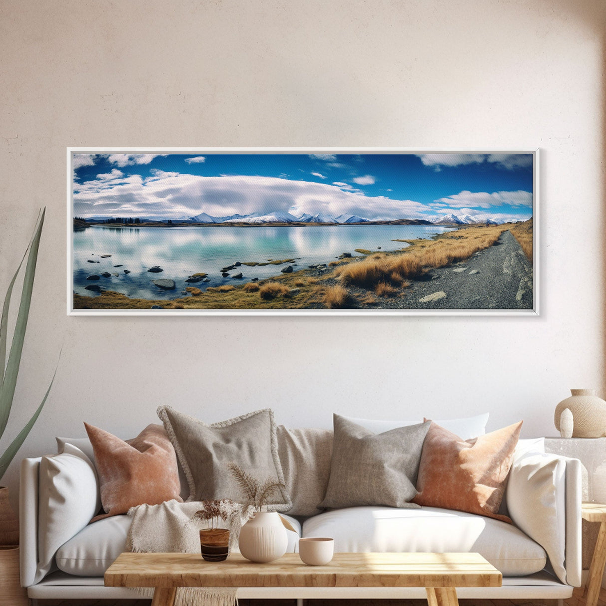 Panoramic Print of Lake Tekapo New Zealand, Extra Large Wall Art, Panoramic Wall Art, Panoramic Landscape Print, Landscape Photography