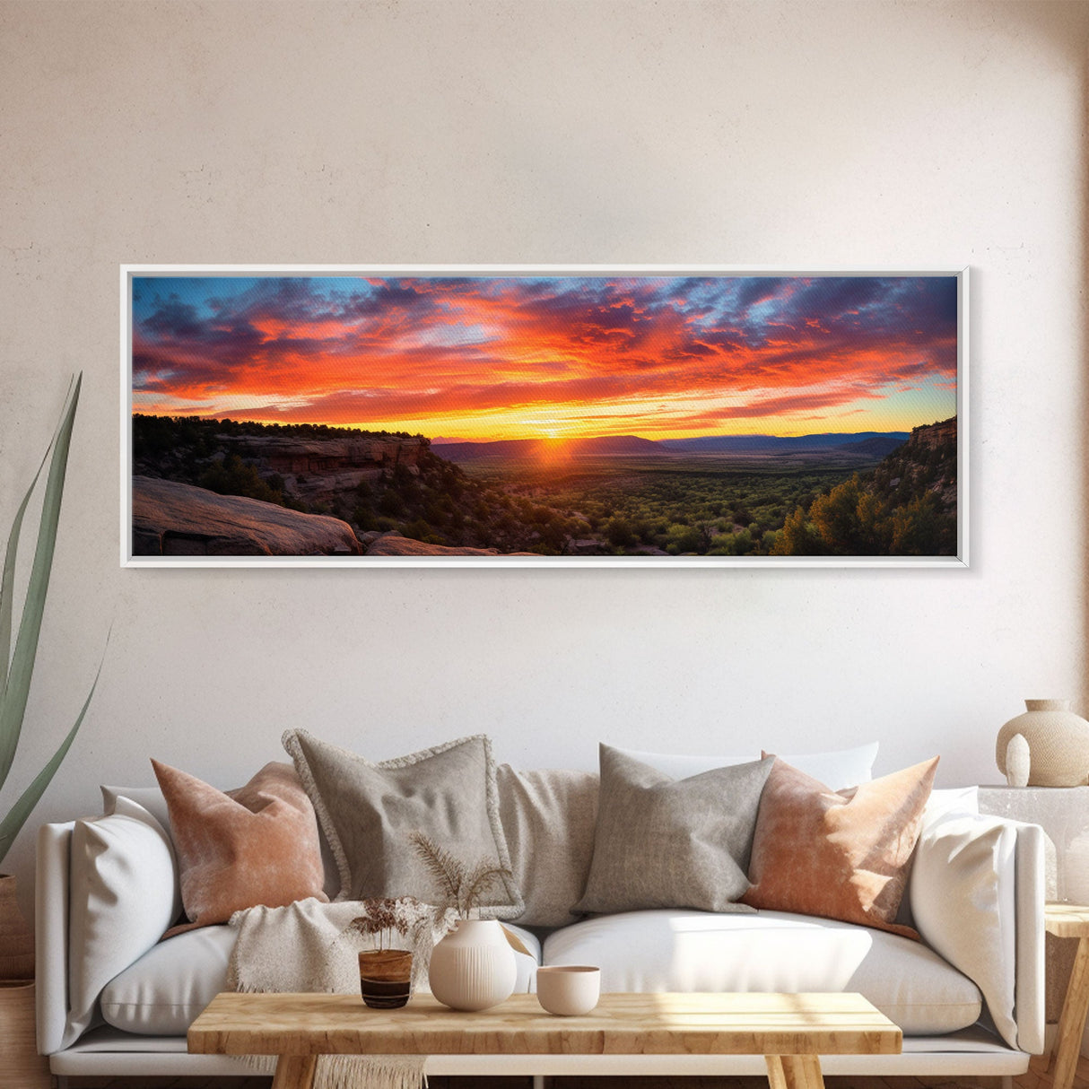 Panoramic Print of Mesa Verde National Park Extra Large Wall Art, Panoramic Wall Art, Panoramic Landscape Print, Landscape Photography