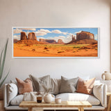 Panoramic Print of Monument Valley Navajo County Extra Large Wall Art, Panoramic Wall Art, Panoramic Landscape Print, Landscape Photography