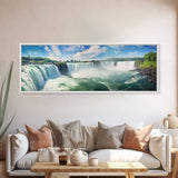 Panoramic Print of Niagra Falls New York Extra Large Wall Art, Panoramic Wall Art, Panoramic Landscape Print, Landscape Photography