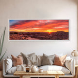 Panoramic of Petrified Forest National Park, Extra Large Wall Art, Panoramic Wall Art, Panoramic Print, Landscape Photography Landscape