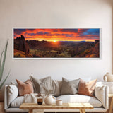 Panoramic Print of Pinnacles National Park Extra Large Wall Art, Panoramic Wall Art, Panoramic Landscape Print, Landscape Photography