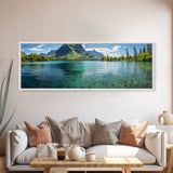 Panoramic Print of Tahiti, Extra Large Wall Art, Panoramic Wall Art, Panoramic Landscape Print, Landscape Photography