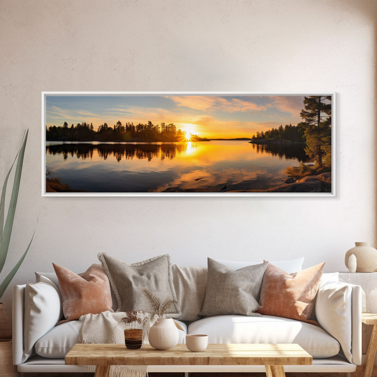 Panoramic Print of Voyageurs National Park, Extra Large Wall Art, Panoramic Wall Art, Panoramic Landscape Print, Landscape Photography