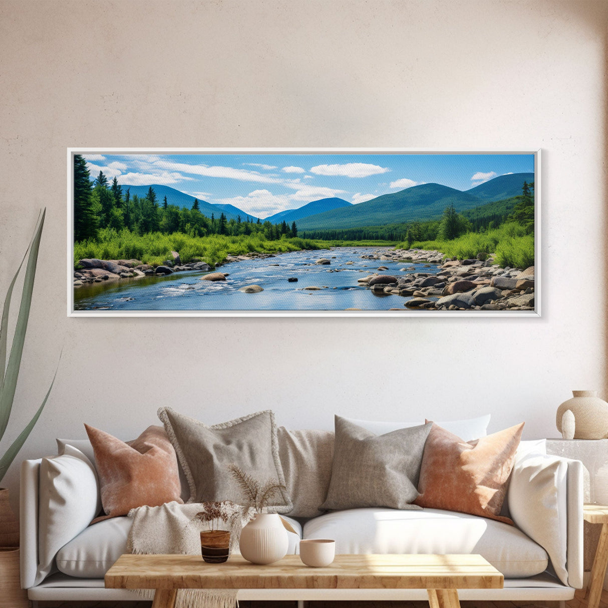 Panoramic Print of White Mountains New Hampshire, Extra Large Wall Art, Panoramic Wall Art, Panoramic Landscape Print, Landscape Photography