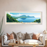 Alor Island, Indonesia Panoramic Print, Vacation Gift, Indonesia Wall Art, Beach Painting, Beach Decor, Beach Or Lakehouse Art