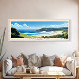 Coffee Bay, South Africa Panoramic Print, Vacation Gift, South Africa Wall Art, Beach Painting, Beach Decor, Beach Or Lakehouse Art