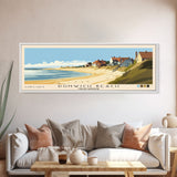 Dunwich Beach, United Kingdom Panoramic Print, Vacation Gift, United Kingdom Wall Art, Beach Painting, Beach Decor, Large Wall Art, Wood Frame Art