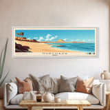 Hurghada, Egypt Panoramic Print, Vacation Gift, Egypt Wall Art, Beach Painting, Beach Decor, Beach Or Lakehouse Art