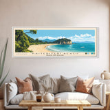 Kaiteriteri Beach, Nelson, New Zealand Panoramic Beach Print, Vacation Gift, Nelson, New Zealand Wall Art, Beach Painting, Beach Decor, Beach Painting