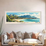 Kraalbaai, South Africa Panoramic Beach Print, Vacation Gift, South Africa Wall Art, Framed Canvas Print, Framed Beach Painting