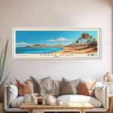 Marsa Alam, Egypt Panoramic Print, Vacation Gift, Egypt Wall Art, Beach Painting, Beach Decor, Beach Or Lakehouse Art