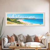 Maundays Bay, Anguila Panoramic Beach Print, Vacation Gift, Anguila Wall Art, Beach Painting, Beach Decor, Beach Painting