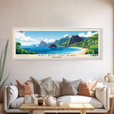 Palaui Island, Philippines Panoramic Print, Vacation Gift, Philippines Wall Art, Beach Painting, Beach Decor, Beach Or Lakehouse Art