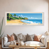 Palomino, Puerto Rico Panoramic Print, Vacation Gift, Puerto Rico Wall Art, Vacation Wall Art, Vacatation Memories, Beach Decor, Beach Or Lakehouse Art