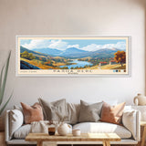 Pasha Dere, Bulgaria Panoramic Beach Print, Vacation Gift, Bulgaria Wall Art, Beach Painting, Beach Decor, Beach Painting