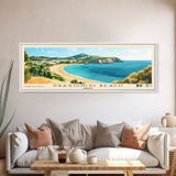 Prasonisi Beach, Greece Panoramic Print, Vacation Gift, Greece Wall Art, Vacation Wall Art, Vacatation Memories, Beach Decor, Beach Or Lakehouse Art