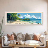 Pulau Palambak, Indonesia Panoramic Print, Vacation Gift, Indonesia Wall Art, Beach Painting, Beach Decor, Beach Or Lakehouse Art