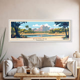 Ramena, Madagascar Panoramic Print, Vacation Gift, Madagascar Wall Art, Beach Painting, Beach Decor, Beach Or Lakehouse Art