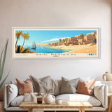 Sahl Hasheesh, Egypt Panoramic Beach Print, Vacation Gift, Egypt Wall Art, Beach Painting, Beach Decor, Beach Painting