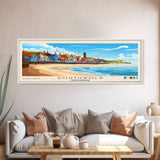 Southwold, United Kingdom Panoramic Print, Vacation Gift, United Kingdom Wall Art, Beach Painting, Beach Decor, Beach Or Lakehouse Art