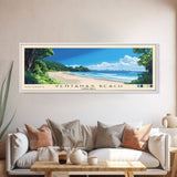 Ventanas Beach, Costa Rica Panoramic Print, Vacation Gift, Costa Rica Wall Art, Beach Painting, Beach Decor, Beach Or Lakehouse Art