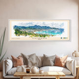 Okinawa, Japan Watercolor Beach Print, Vacation Gift, Japan Wall Art, Beach Painting, Beach Decor, Beach Painting